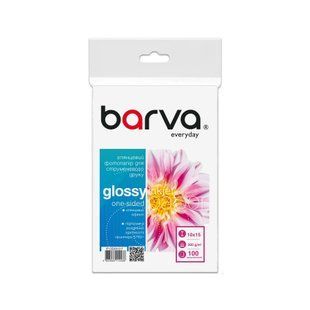 Фотобумага 200 г/м2 формат 10x15 100 листов глянцевая Everyday Barva