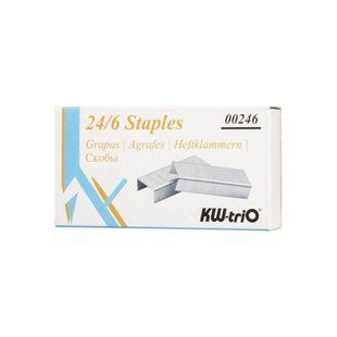 Скобы для степлера 24/ 6 KW-triO, 1000 шт.