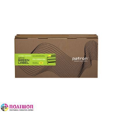 Картридж сумісний Canon 055 H жовтий Green Label Patron (PN-055HYGL)