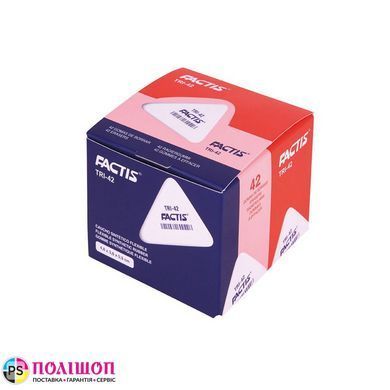 Гумка FACTIS TRI42 трикутна з фаскою