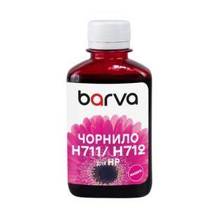 Чорнило для HP 711/712 M 180 мл, водорозчинне, пурпурове Barva