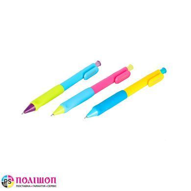 Карандаш механический Deli POP HB 0.5мм треугольный голубой