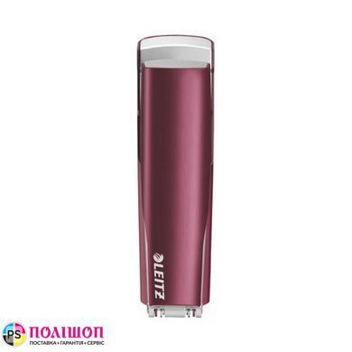 Степлер металлический Leitz New NeXXt Style, 30 листов, гранатовый красный