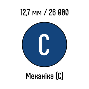 Металлическая пружина 12,7 мм 26 000 колец СИНЯЯ механика - класс С