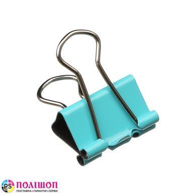 Біндер-затискач для паперу 19 мм BUROMAX PASTEL, асорті, 12 шт
