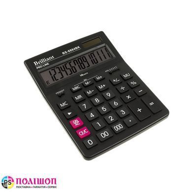 Калькулятор BS-8884BK, бухгалтерський, 14 розрядів