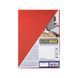 Обкладинка для палітурки пластикова А4 BUROMAX (BM.0560-05), 180 мкм, прозора червона, 50 шт
