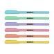Набор шариковых ручек Kores K-Pen Super Slide, 1 mm, пастельные цвета, 6 шт.