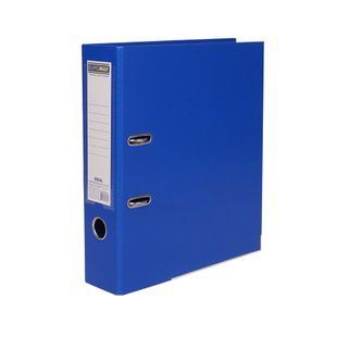 Папка-регистратор двусторонняя A4 55 мм BUROMAX IDEAL синяя (BM.3020-02с)