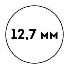 Металева пружина 12,7 мм БІЛА, А4 (100 шт)