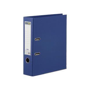Папка-регистратор двусторонняя A4 55 мм BUROMAX IDEAL темно-синяя (BM.3020-03с)
