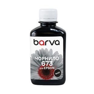 Чернила для Epson 673BK специальное 180 мл, водорастворимое, черное Barva