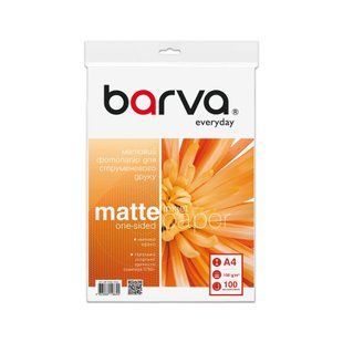 Фотобумага 190 г/м2 формат A4 100 листов матовая Everyday Barva