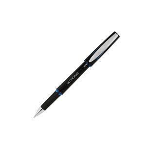 Гелевая ручка BUROMAX STRONG 0,7 мм, с резиновым грипом, синие чернила