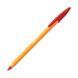 Ручка шариковая масляная BIC Orange Original, красная, 0.8мм