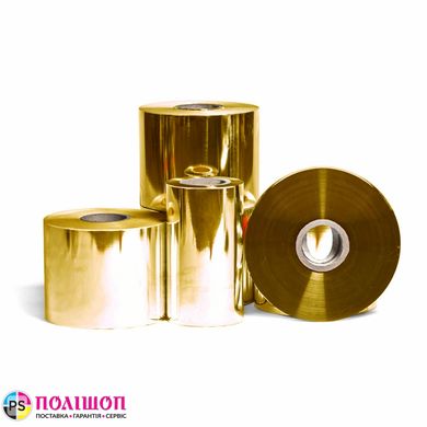Метализированная (золото) 500мм 2000м 22мкр пленка для ламинирования рулонная, 500 мм
