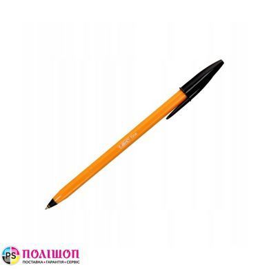 Ручка шариковая масляная BIC Orange Original, черная, 0.8мм