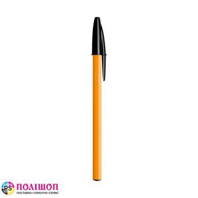 Ручка шариковая масляная BIC Orange Original, черная, 0.8мм