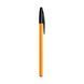 Ручка шариковая масляная BIC Orange Original, черная, 0.8мм