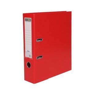 Папка-регистратор двусторонняя A4 55 мм BUROMAX IDEAL красная (BM.3020-05с)