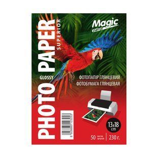 Фотобумага 230 г/м2 формат 13х18 50 листов глянцевая Magic
