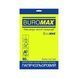 Папір кольоровий BUROMAX NEON EUROMAX, жовтий, 20 аркушів, А4, 80 г/м&sup2;