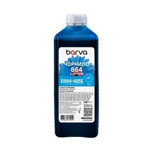 Чернила для Epson 664 CYAN 1 л, водорастворимое, голубое Barva