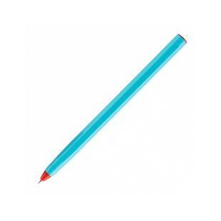 Ручка шариковая OPTIMA HYPE 0,7 mm. Корпус голубой, пишет красным