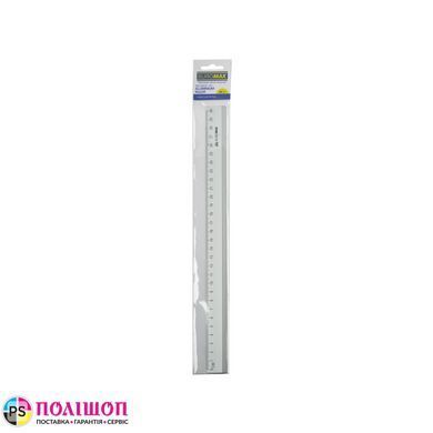 Лінійка алюмінієва BUROMAX 30 см срібляста (BM.5800-30)