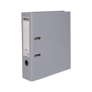 Папка-регистратор двусторонняя A4 55 мм BUROMAX IDEAL серая (BM.3020-09с)