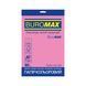 Папір кольоровий BUROMAX NEON EUROMAX, рожевий, 20 аркушів, А4, 80 г/м&sup2;