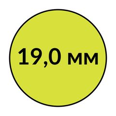 Металлическая пружина 19,0 мм ЗОЛОТАЯ, А4 (40 шт)