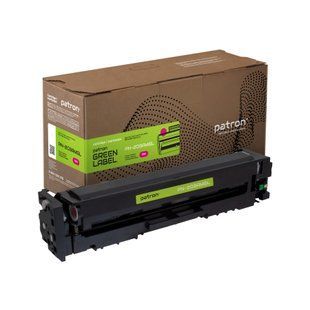 Картридж сумісний HP 203A (CF543A) пурпуровий Green Label Patron (PN-203AMGL)