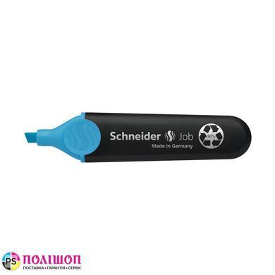 Маркер текстовиділювач SCHNEIDER JOB 1-5 мм, синій