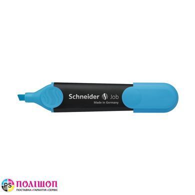 Маркер текстовиділювач SCHNEIDER JOB 1-5 мм, синій