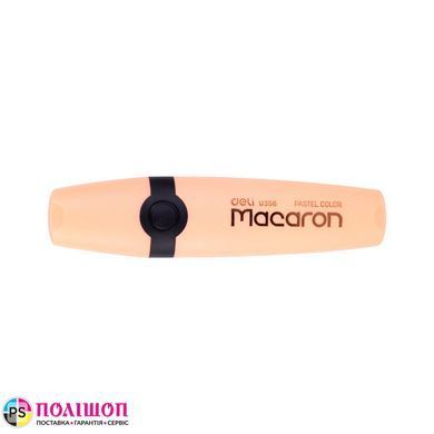 Маркер текстовий Deli Macaron пастель 1-5 мм помаранчевий