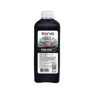 Чорнило BARVA для Epson 112 BLACK 1л, водорозчинне, чорне