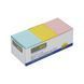 Папір для нотаток з клейким шаром BUROMAX PASTEL 38х51 мм, 100 аркушів, пастельні кольори асорті (BM.2310-99)