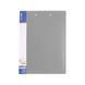 Папка-швидкозшивач-планшет А4 пластикова CLIP А+С, асорті