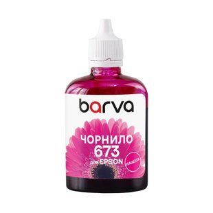 Чернила для Epson 673M специальное 100 мл, водорастворимое, пурпурное Barva