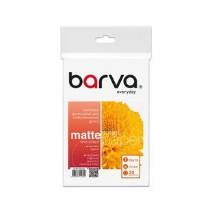Фотопапір 220 г/м2 формат 10x15 20 аркушів матовий Everyday Barva
