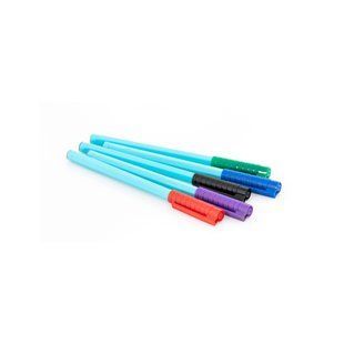 Набор из 4 шариковых ручек OPTIMA HYPE 0,7 mm (синяя, черная, красная, зеленая)