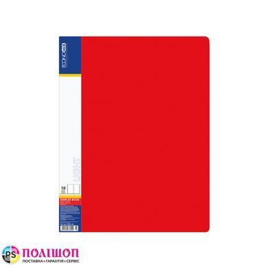 Папка А4 з 10 файлами Economix Light E37601, асорті