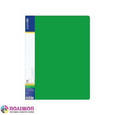 Папка А4 з 20 файлами Economix Light E37602, асорті