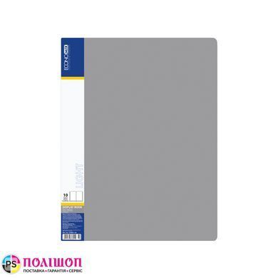 Папка А4 з 20 файлами Economix Light E37602, асорті