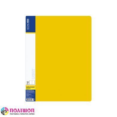 Папка А4 з 20 файлами Economix Light E37602, асорті