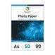Самоклеющаяся фотобумага Galaxy A4 (50л) 90г/м2 Матовая
