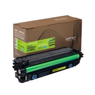 Картридж сумісний Canon 040 H Green Label, блакитний Patron (PN-040HCGL)
