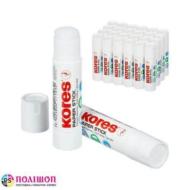 Клей-олівець Kores Paper Stick, PVP основа, 10 г