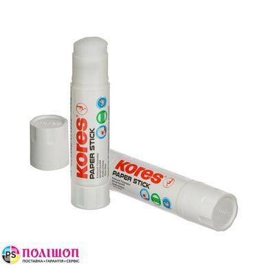 Клей-олівець Kores Paper Stick, PVP основа, 10 г